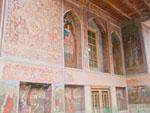 Exterior paintings in the Chehel Sotun Palace open area