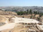 Jerash - Oval Forum and the Cardo