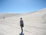 Sonya at Lancelin sand dunes