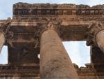 Roman columns and entablature