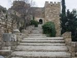 Steps to the Crusader Castle