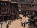 The road from Taumadhi Tole to Durbar Square