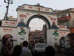 Entrance gate to historic Patan city