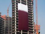 Ten story Qatari flag