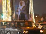 Large photo of the Emir attached to car