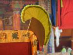 The Yellow Hat worn by the Gelugpa sect of Buddhism