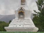 Stupa (Chorten) outside the Potala Palace grounds