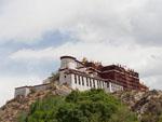A view of the Potala Palace on its hill