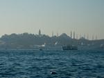 Looking across the Bosphorus