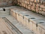 Roman public latrine