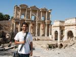 Travis and the Library of Celsus