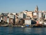 View of Galata Tower from Bosphorus Bridge